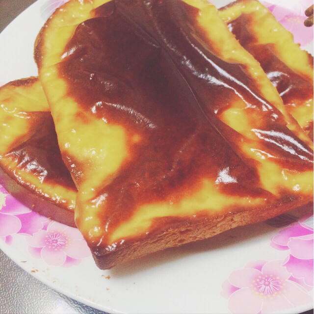 乳酪厚片（消耗吐司，奶油奶酪）