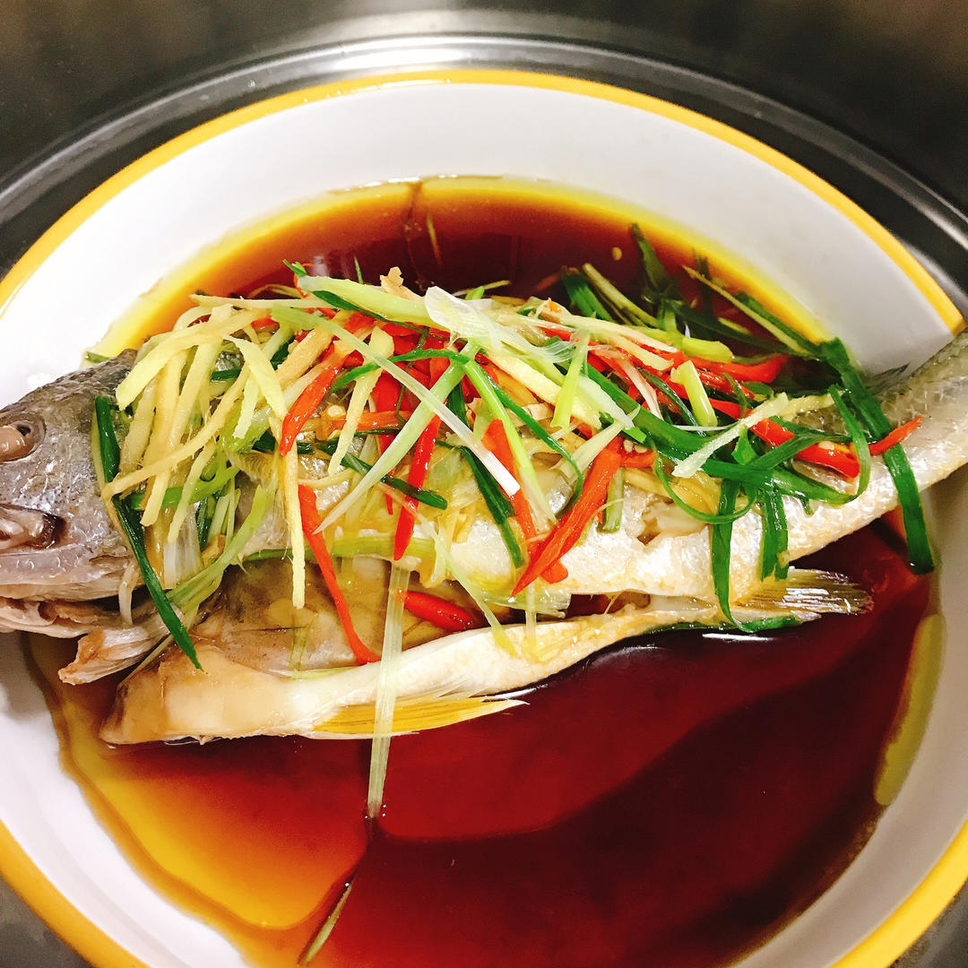 清蒸鱼（桂鱼、鲈鱼、多宝、鳊鱼均适用）