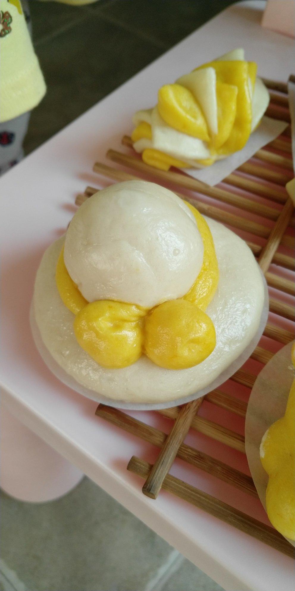 南瓜草帽馒头 花样馒头