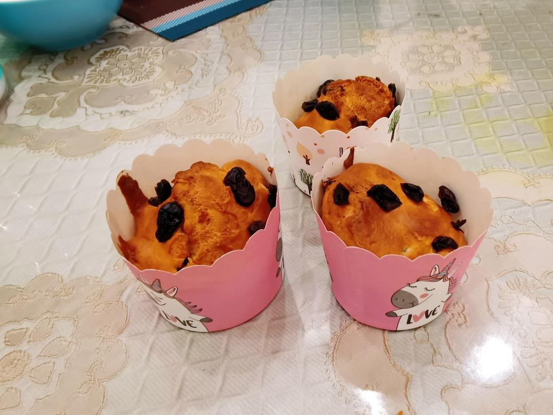 香蕉马芬蛋糕杯