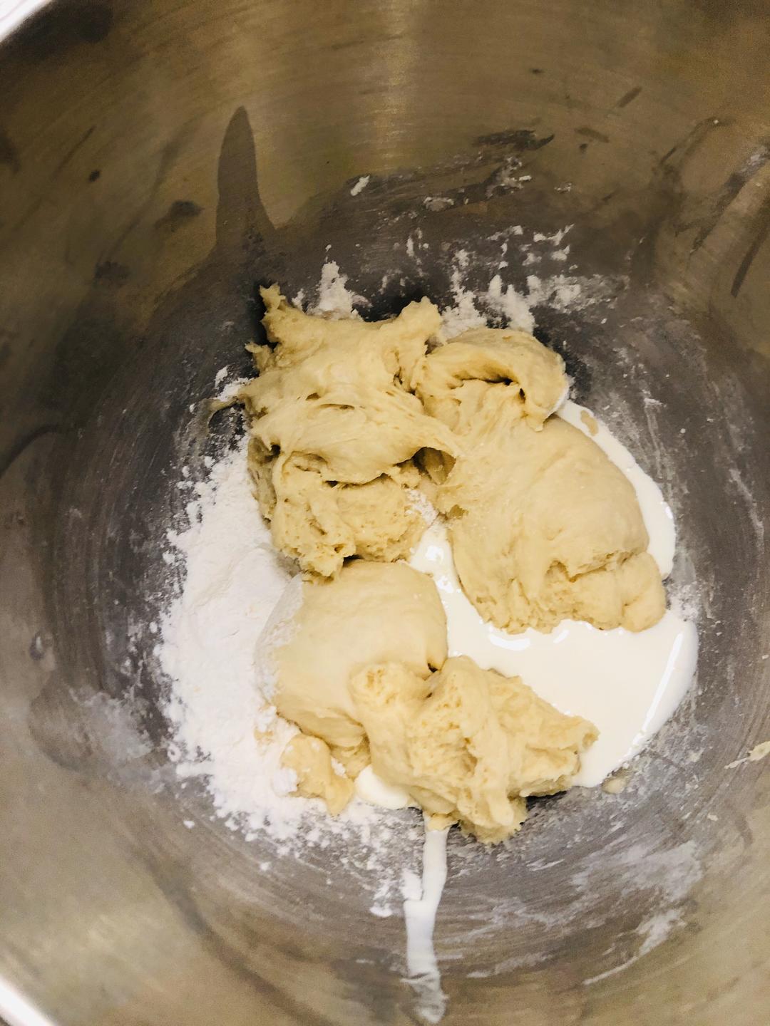 纯奶手撕吐司的做法 步骤1