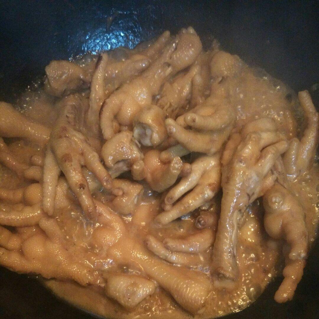 红烧鸡脚