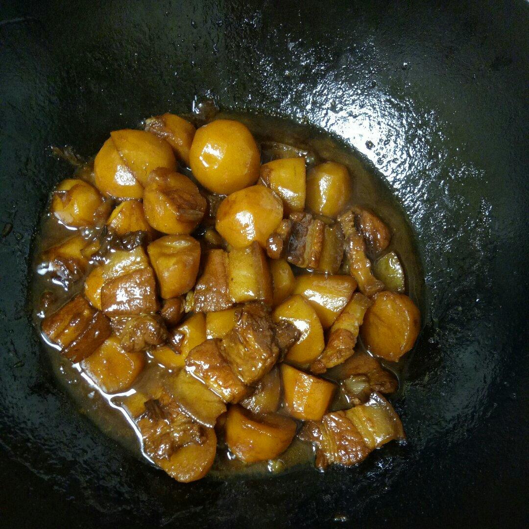 五花肉烧土豆