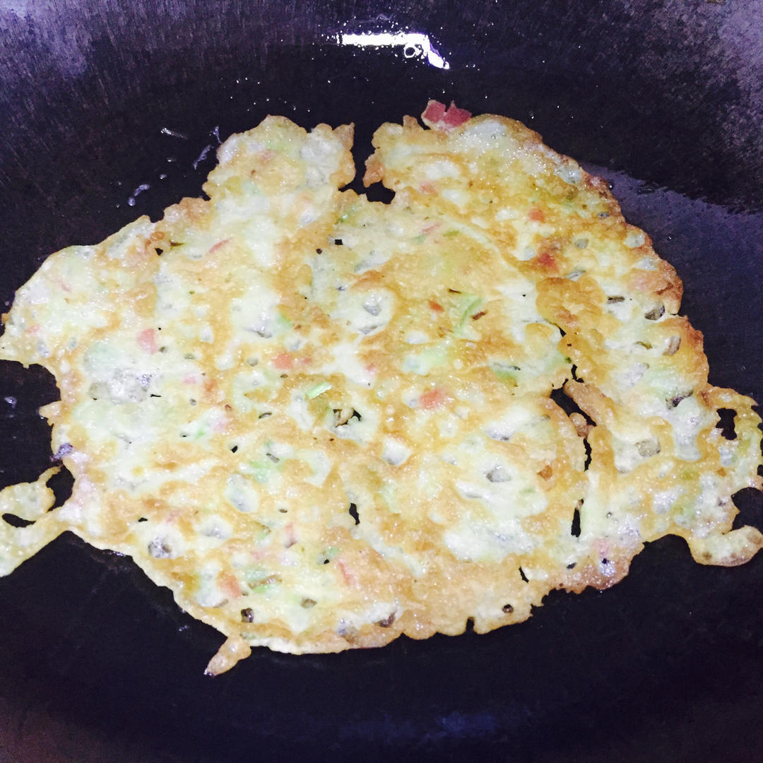 香葱鸡蛋饼