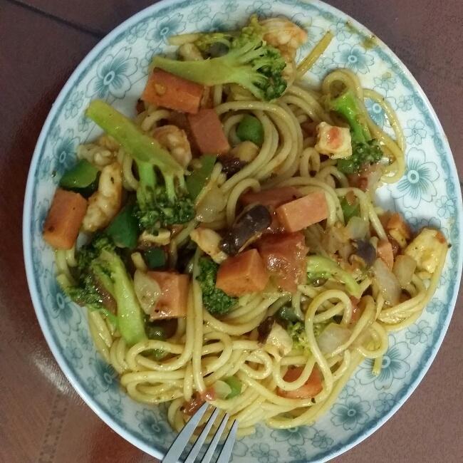 意式黑椒意面的做法