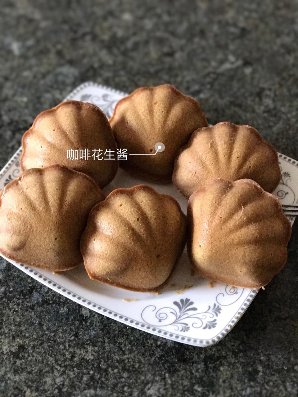 可可花生酱软心玛德琳