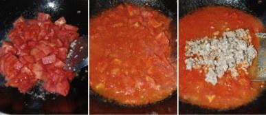 蕃茄豆腐煲的做法 步骤3
