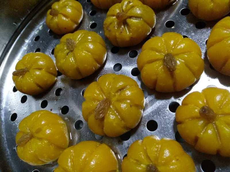 小小南瓜饼的做法