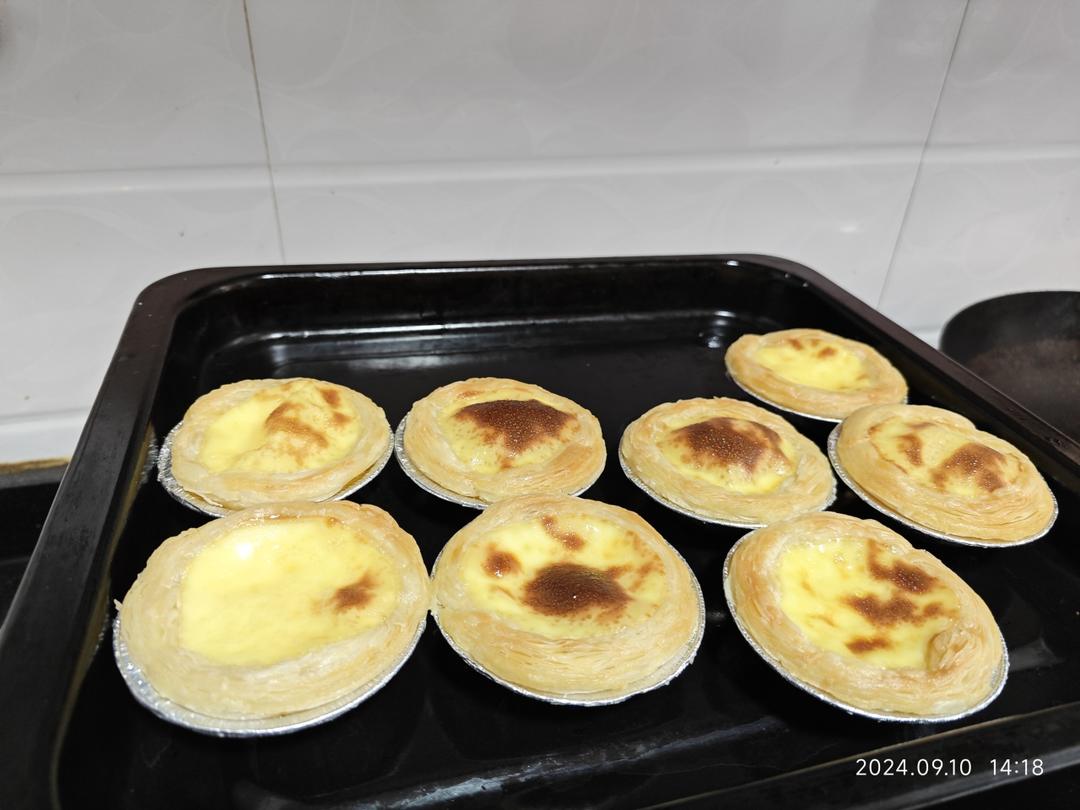 超嫩滑的葡式蛋挞(全蛋版)新手友好『秒杀KFC』