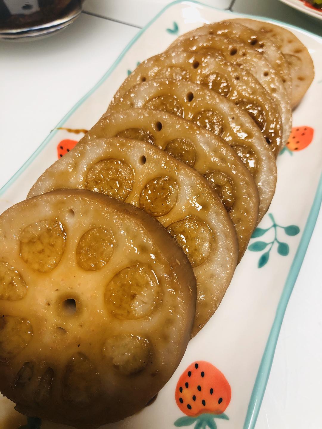 蜜汁糖藕的做法
