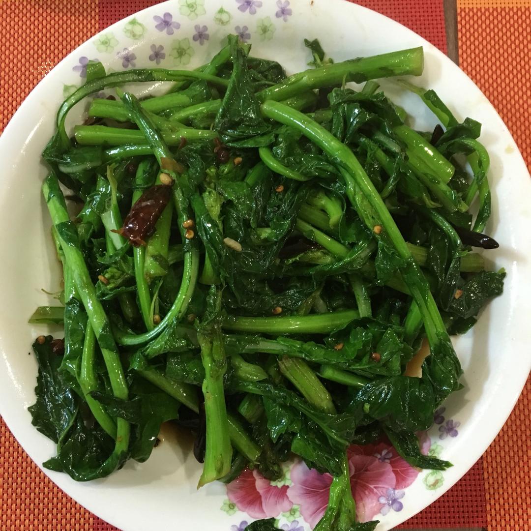 炝炒油菜