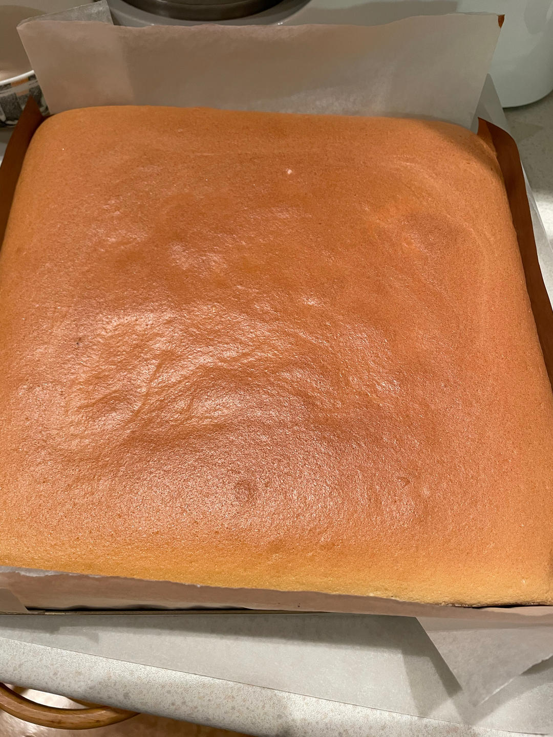 28*28方盘戚风蛋糕