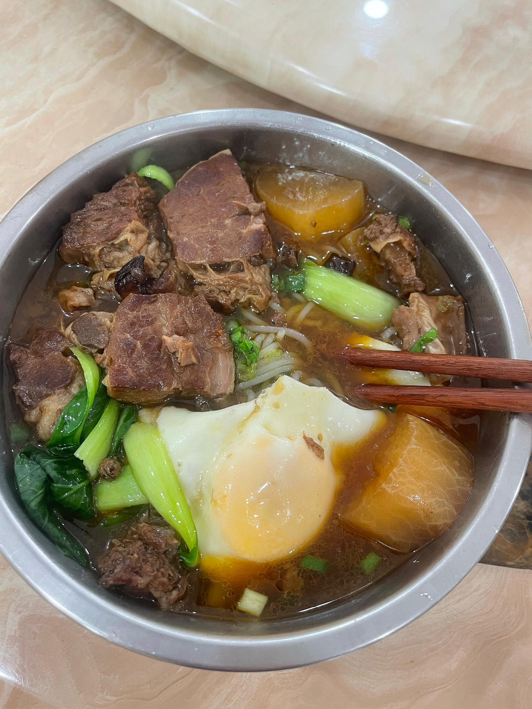 😋简单又美味！清炖牛肋条，吃货必尝！