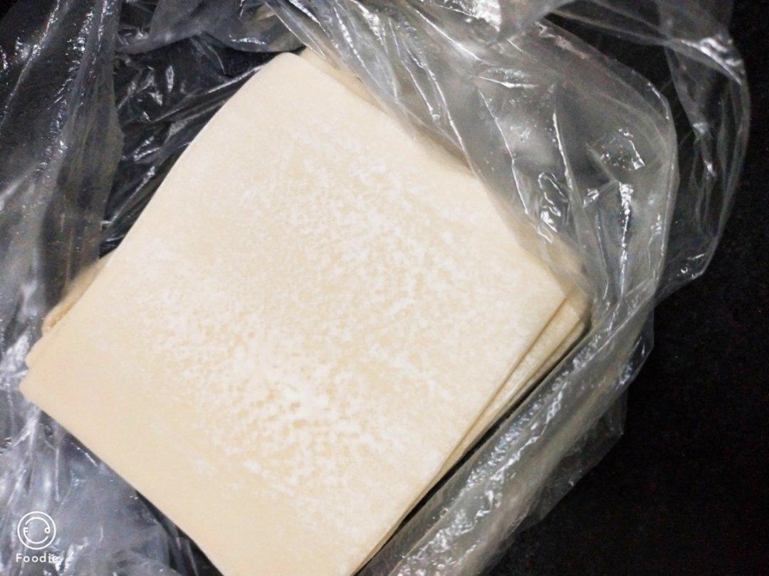 秒杀夜市小吃摊韭菜盒子(饺子皮版)