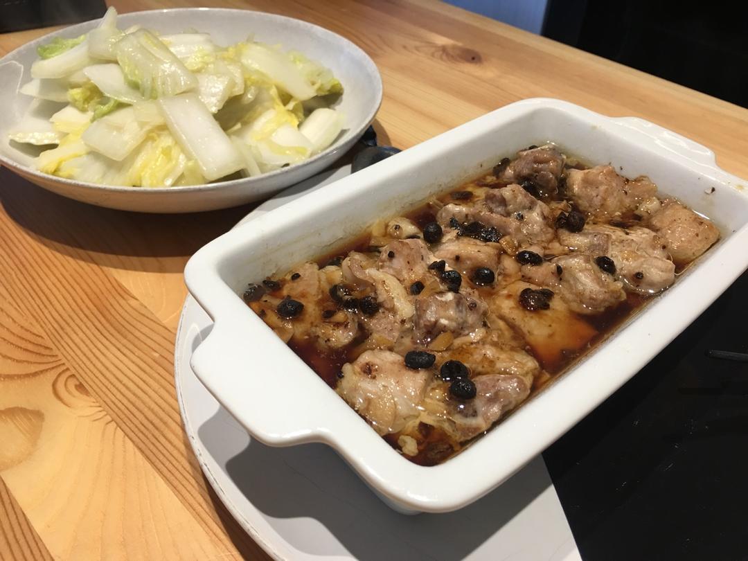 豆豉蒸排骨