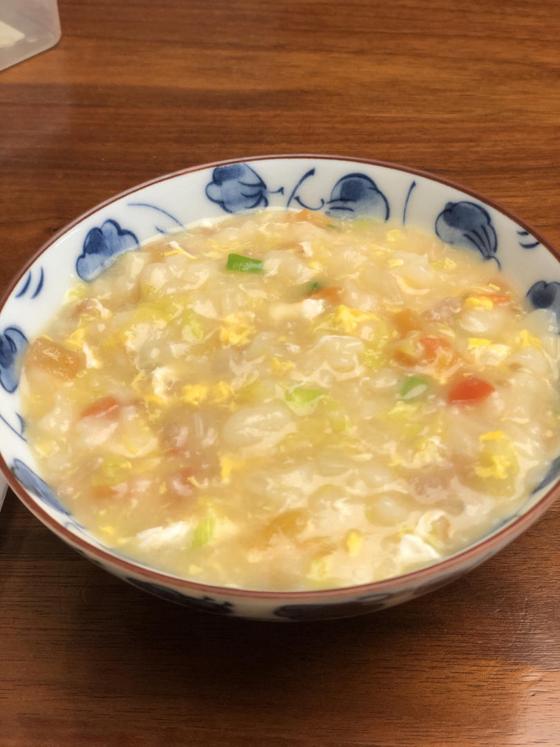 漏勺版粒粒爽滑的疙瘩汤
