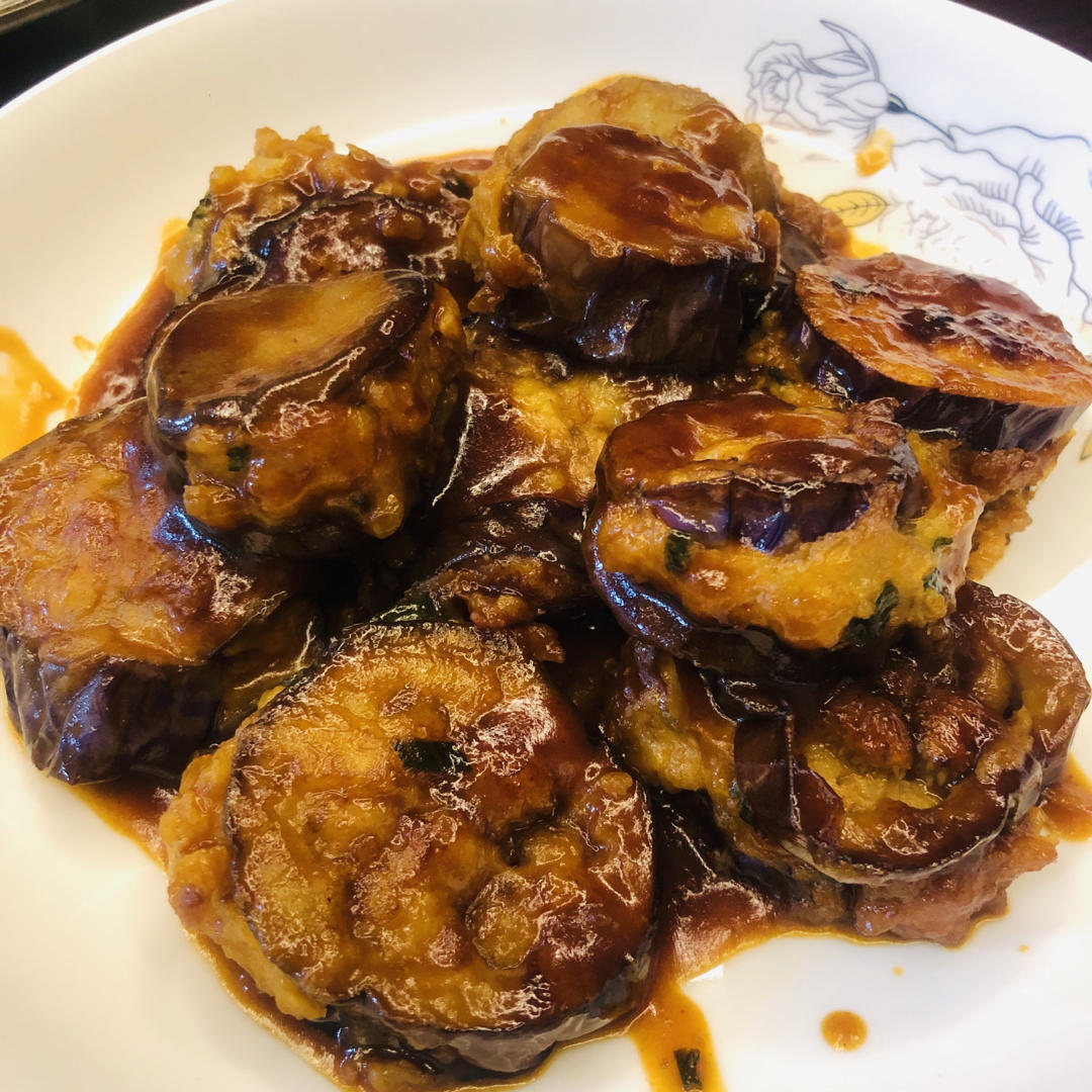 红烧茄子酿
