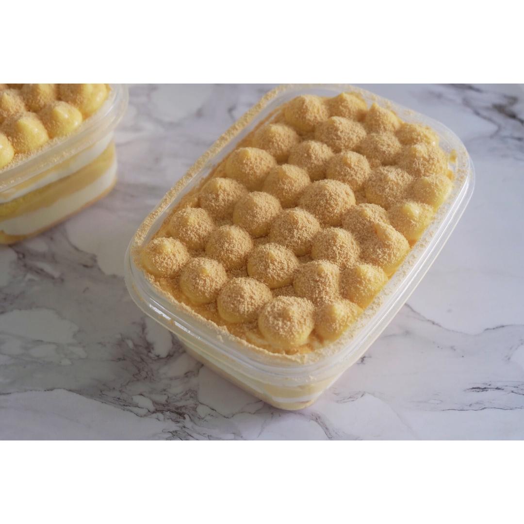 日式豆乳盒子蛋糕