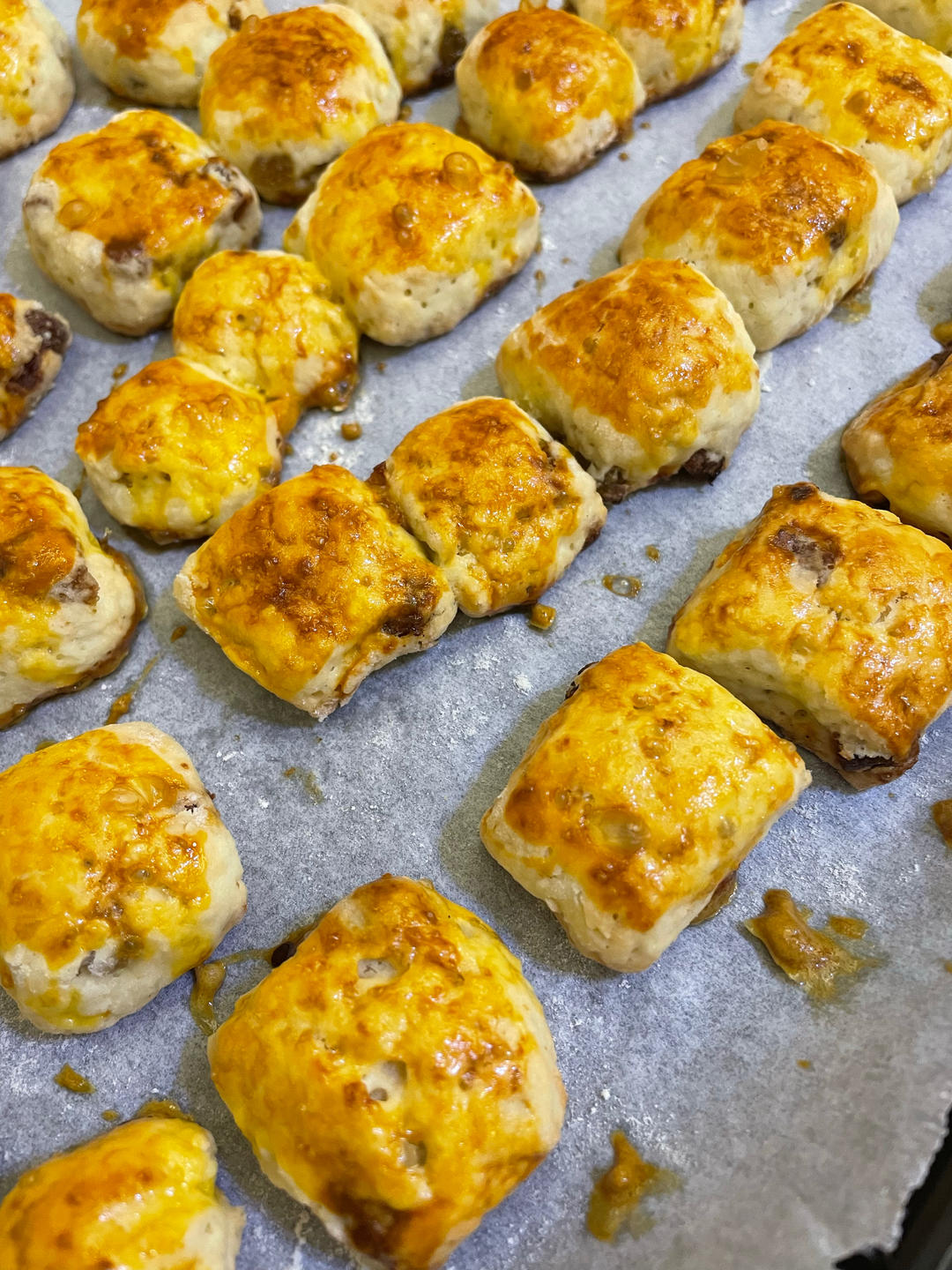 消耗淡奶油的司康