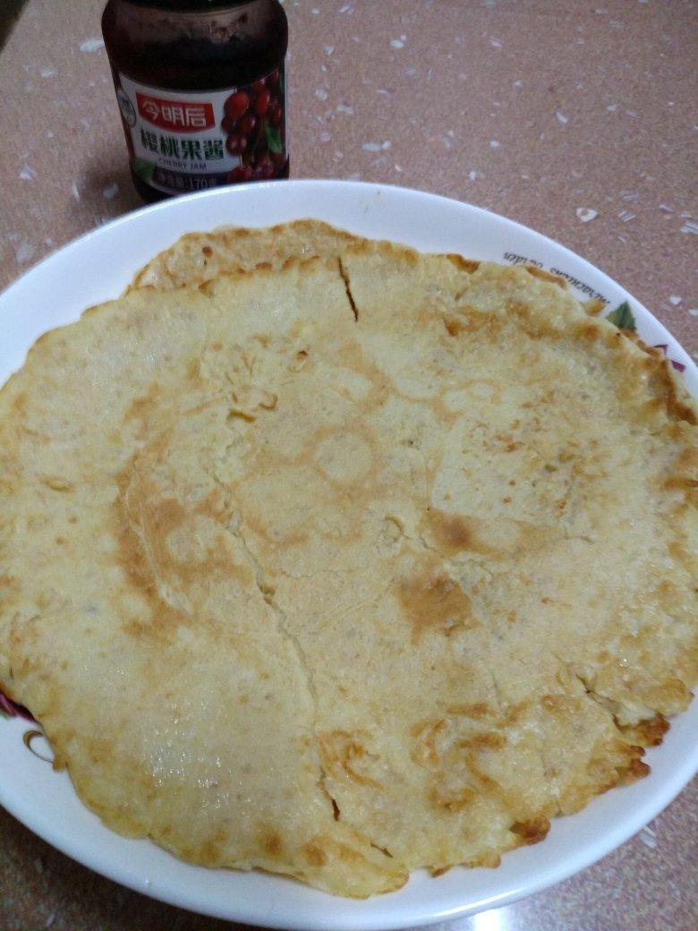 燕麦鸡蛋饼~快手早餐