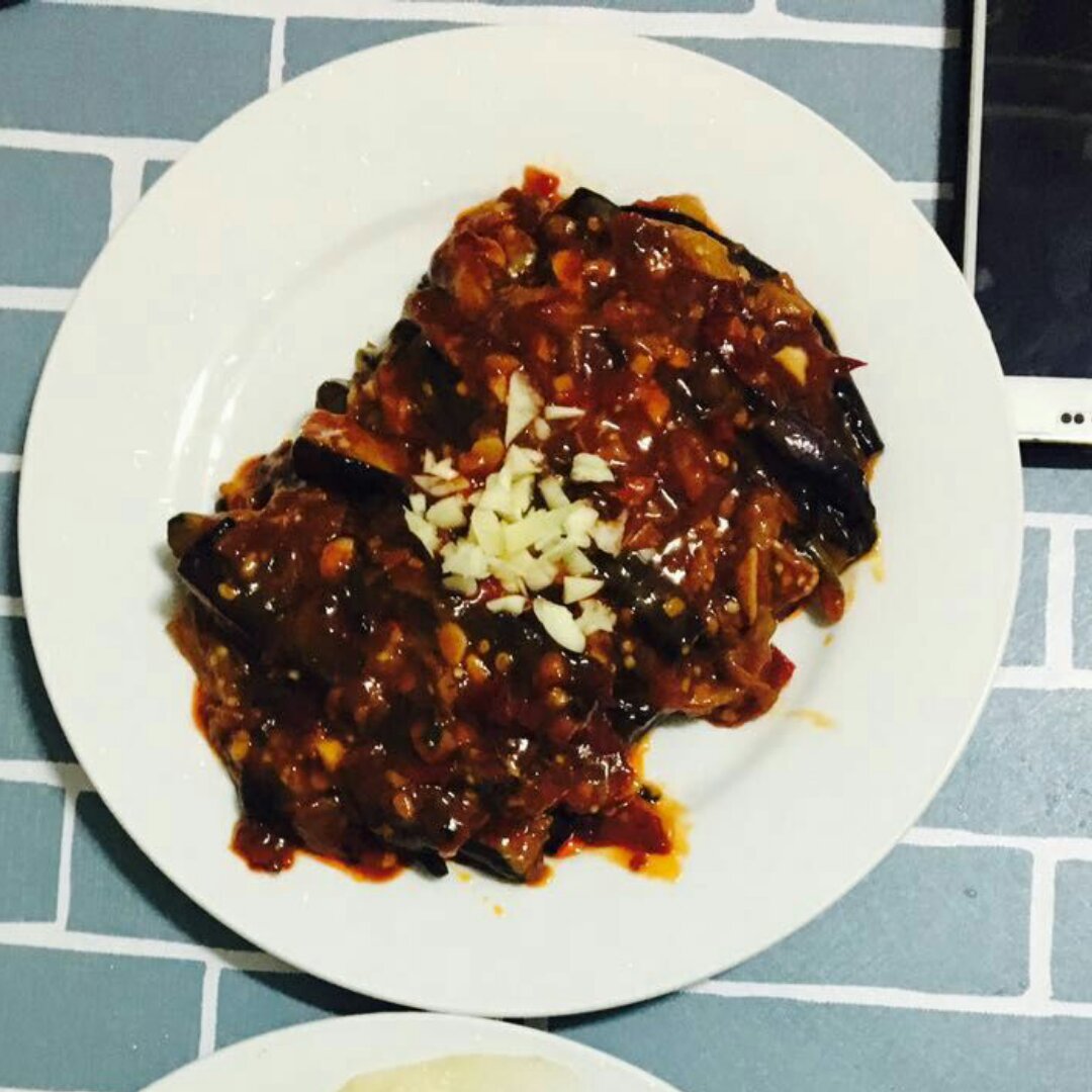 红烧肉沫茄子