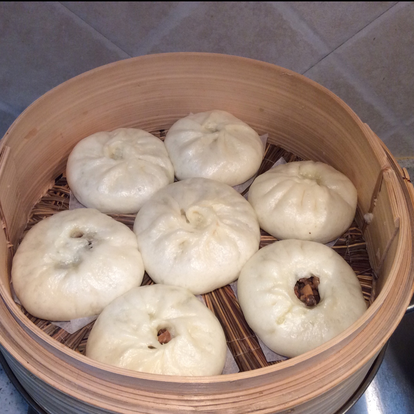 梅干菜肉包