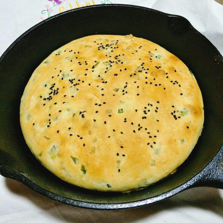 简易发面葱油饼（烤箱版）