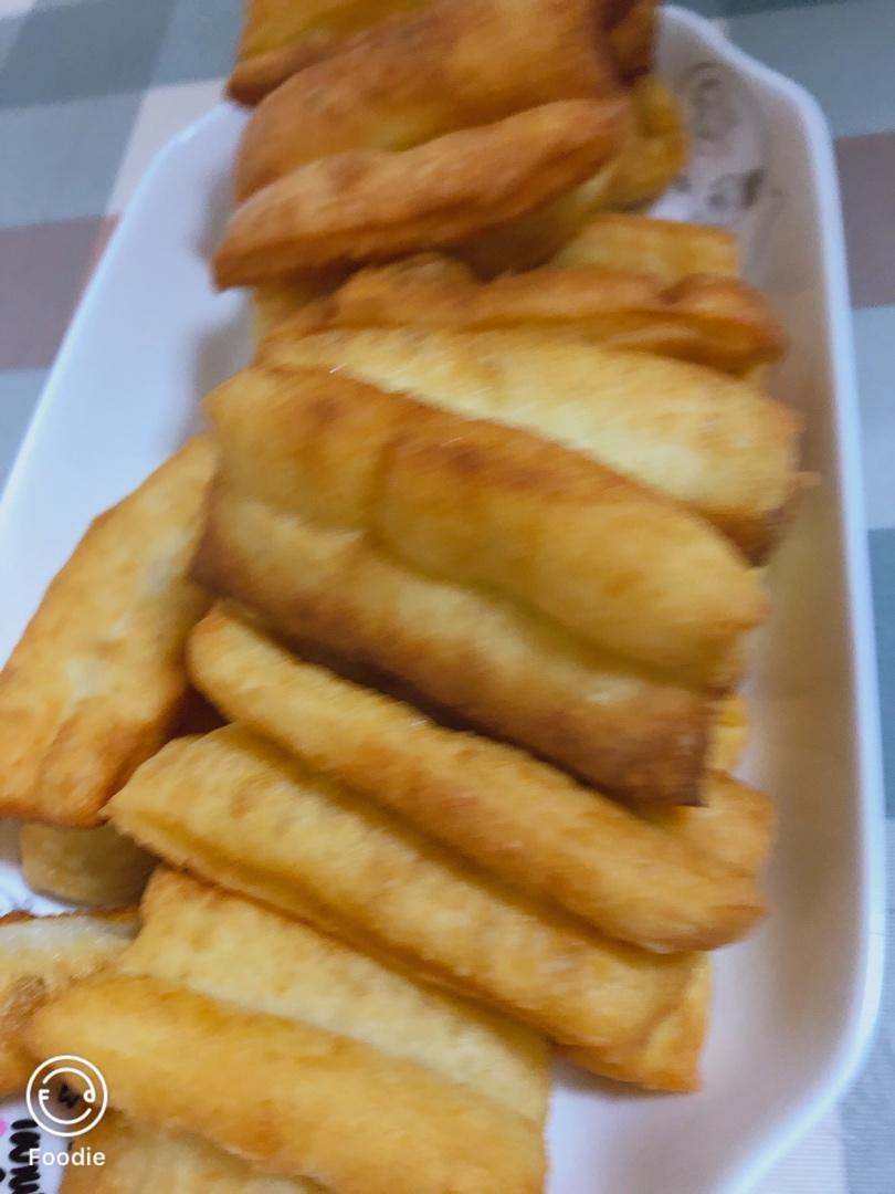 快手早餐～自制油条（酵母版，不含泡打粉、膨松剂）