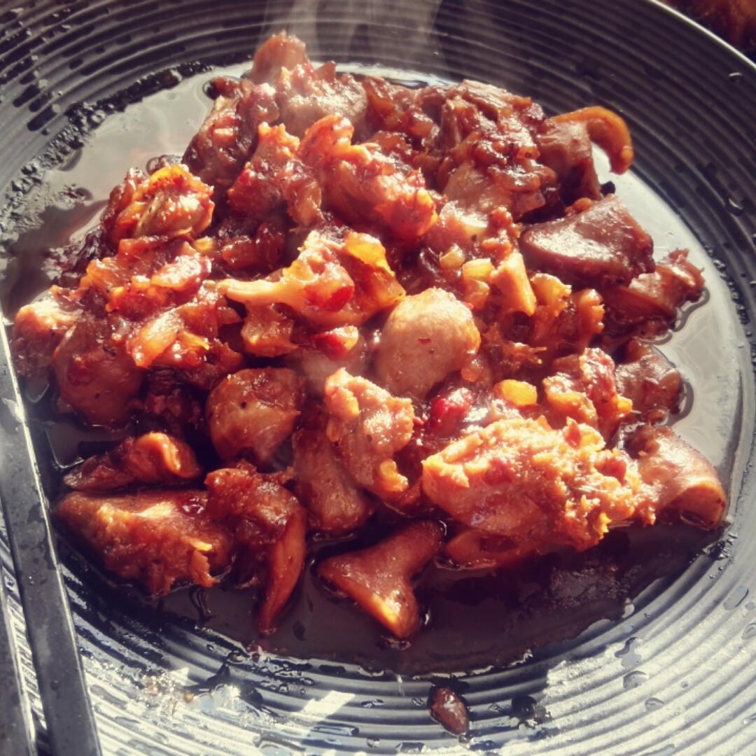 孜然鸡胗