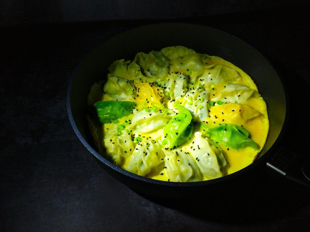 懒人快手抱蛋煎饺