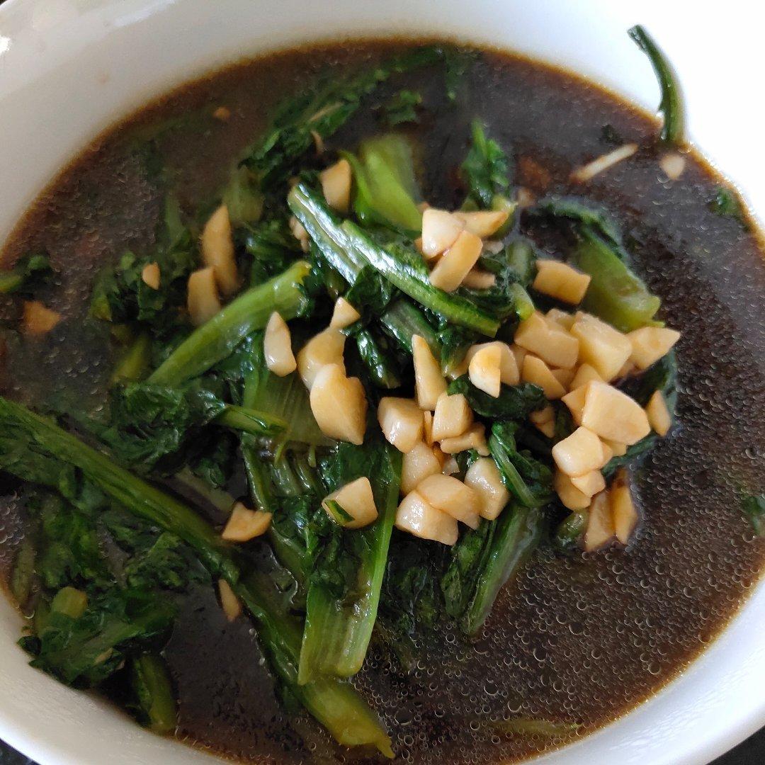 蒜蓉油麦菜（蚝油）