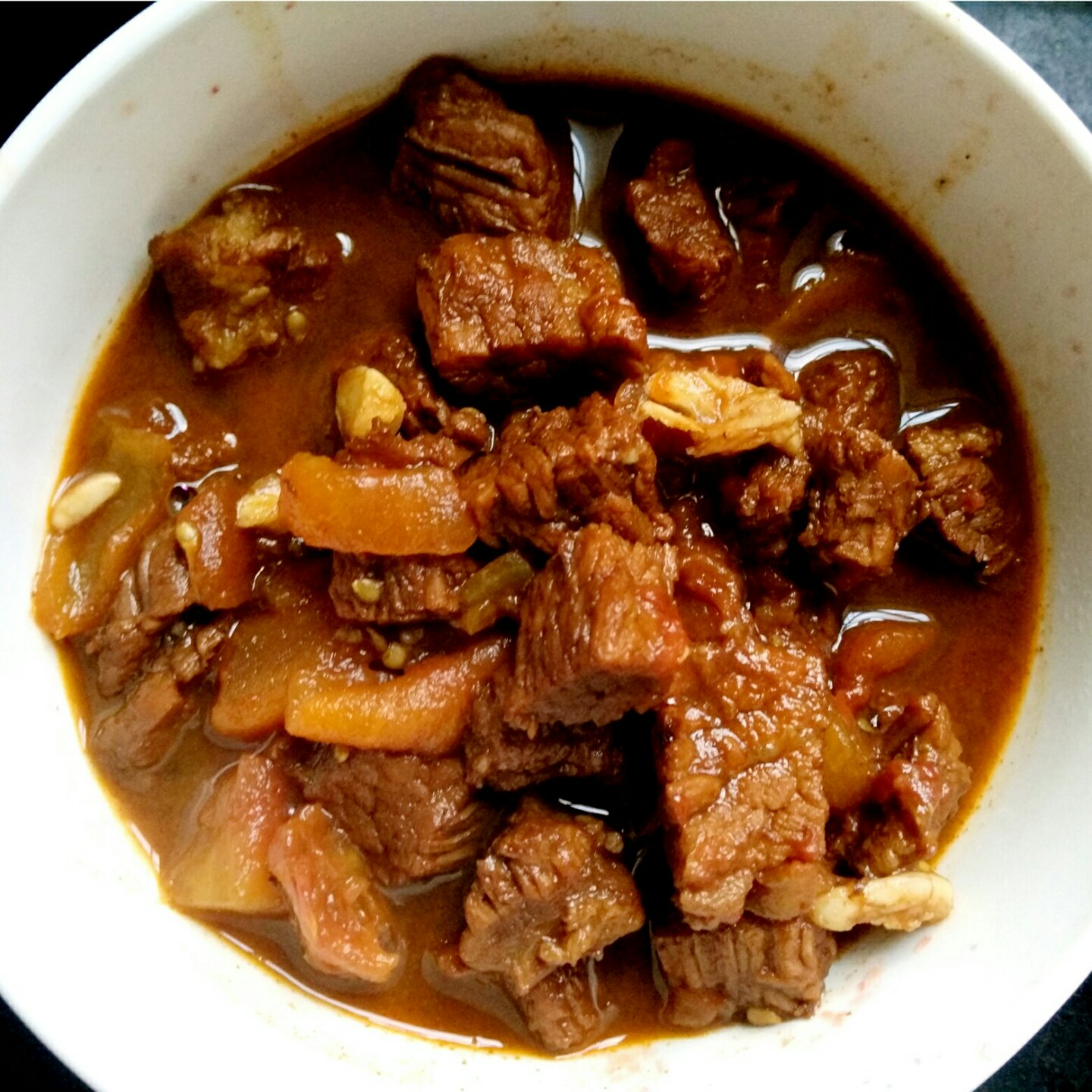 番茄牛腩(这样做牛肉不会老哦）