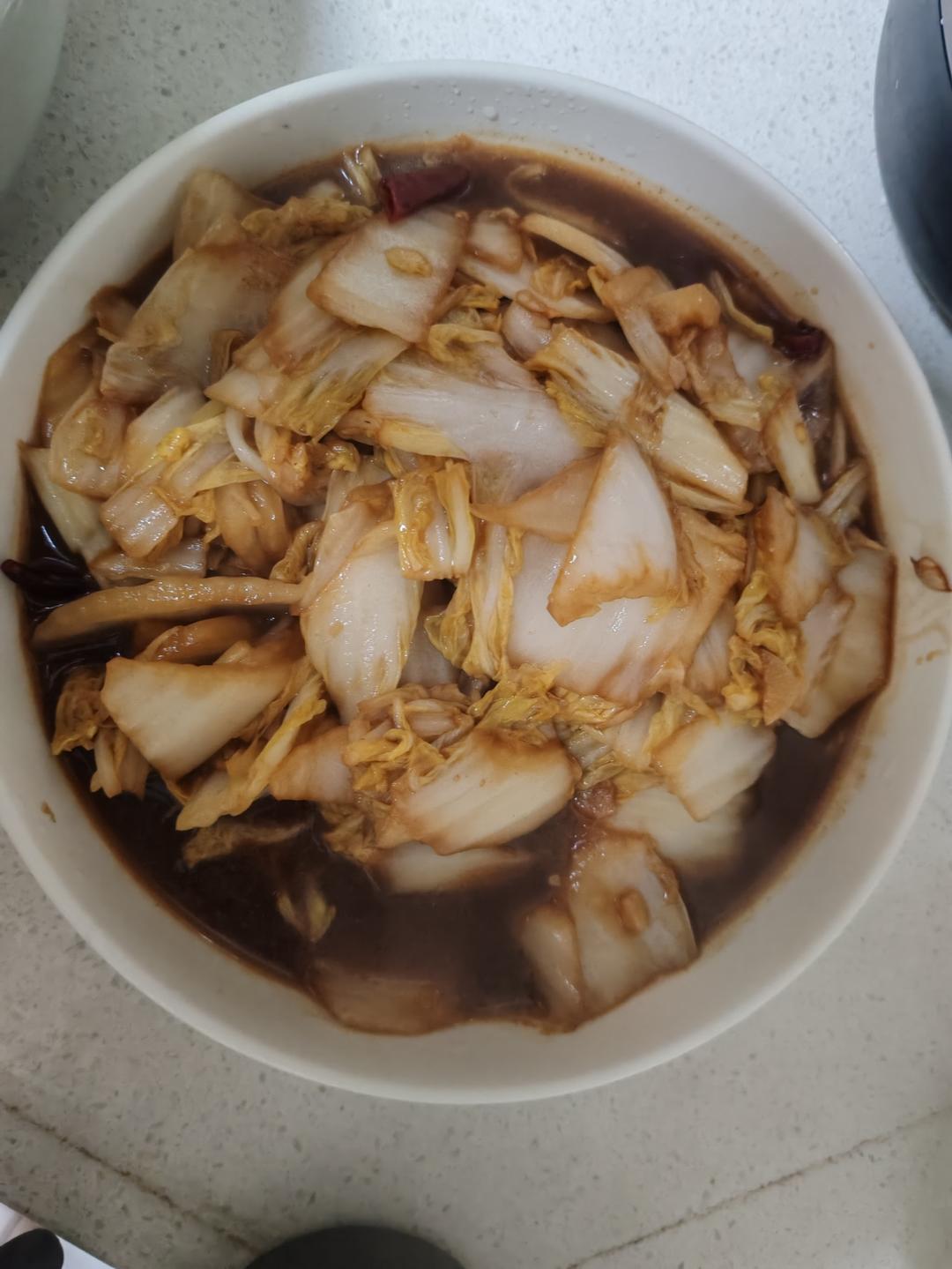 醋溜白菜片