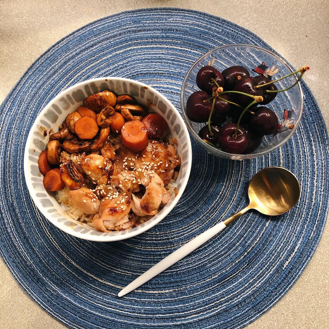 蚝油蜂蜜照烧鸡腿