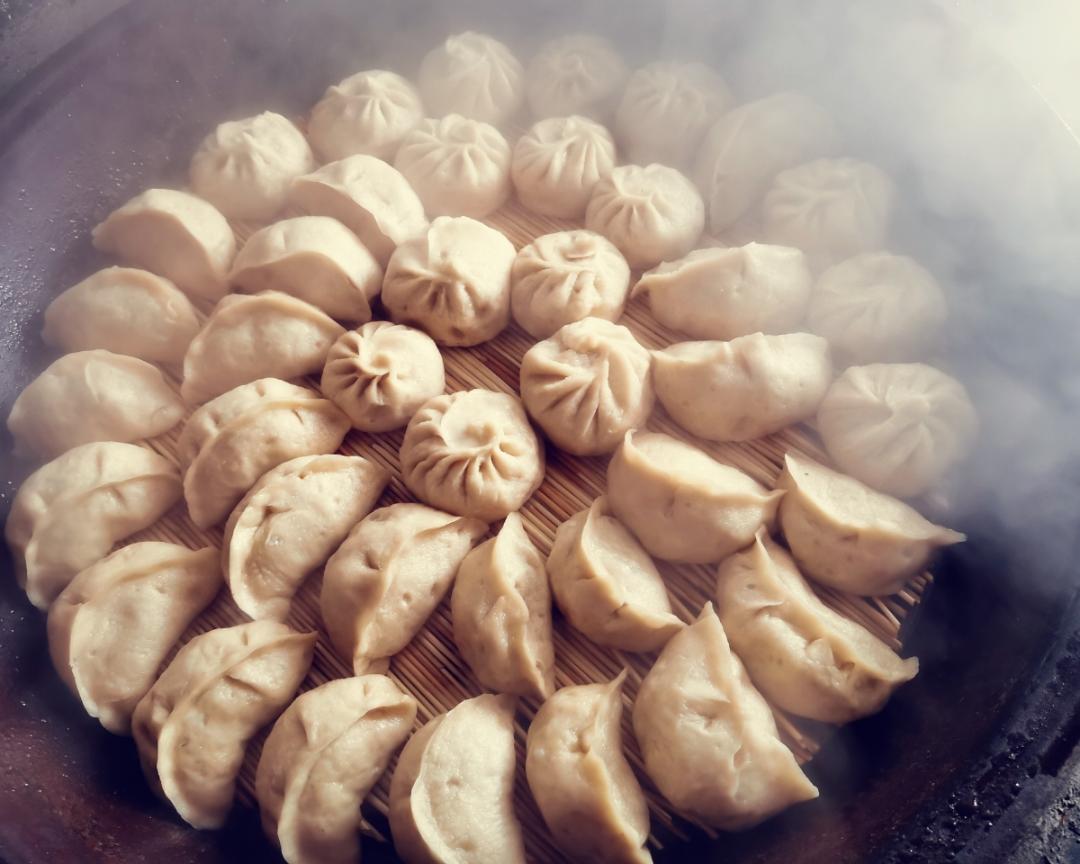 猪肉白菜包子~柴火大锅的做法