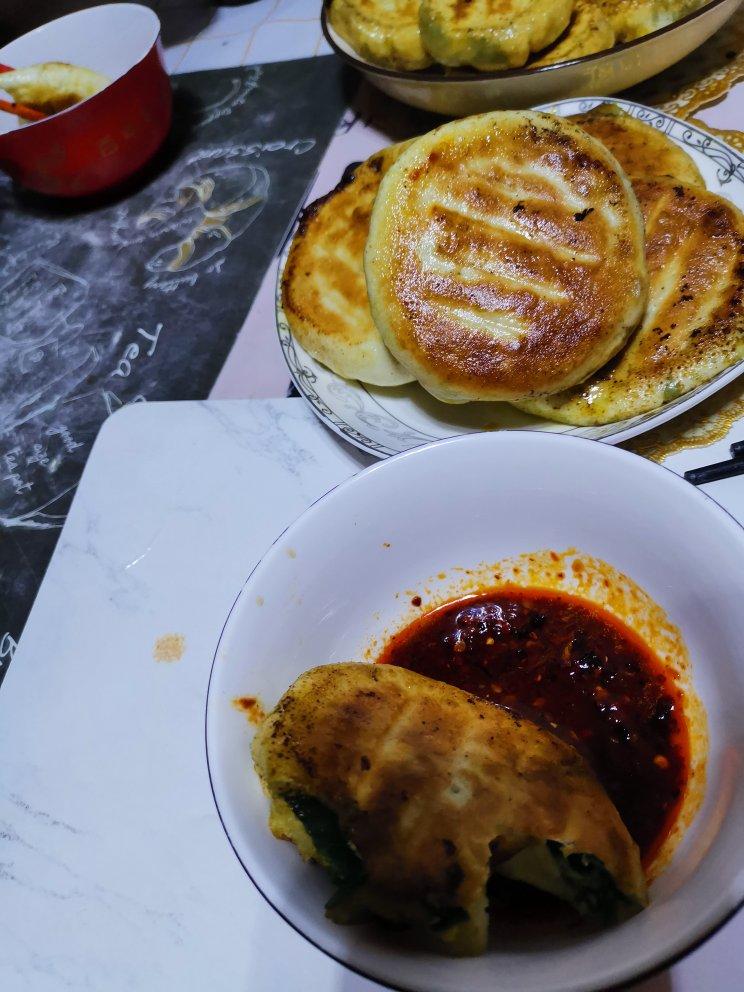 电饼铛版韭菜盒子