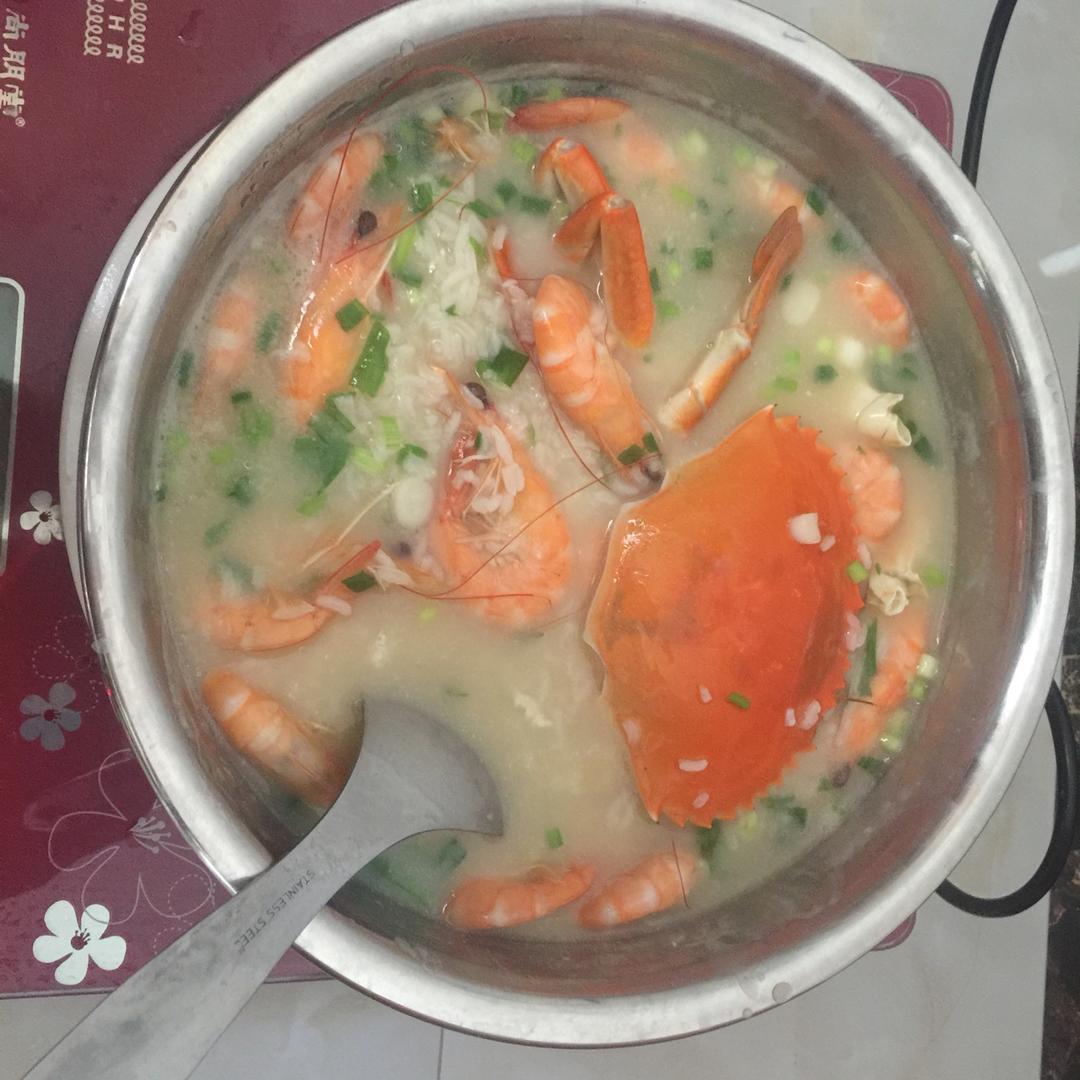潮汕虾蟹砂锅粥