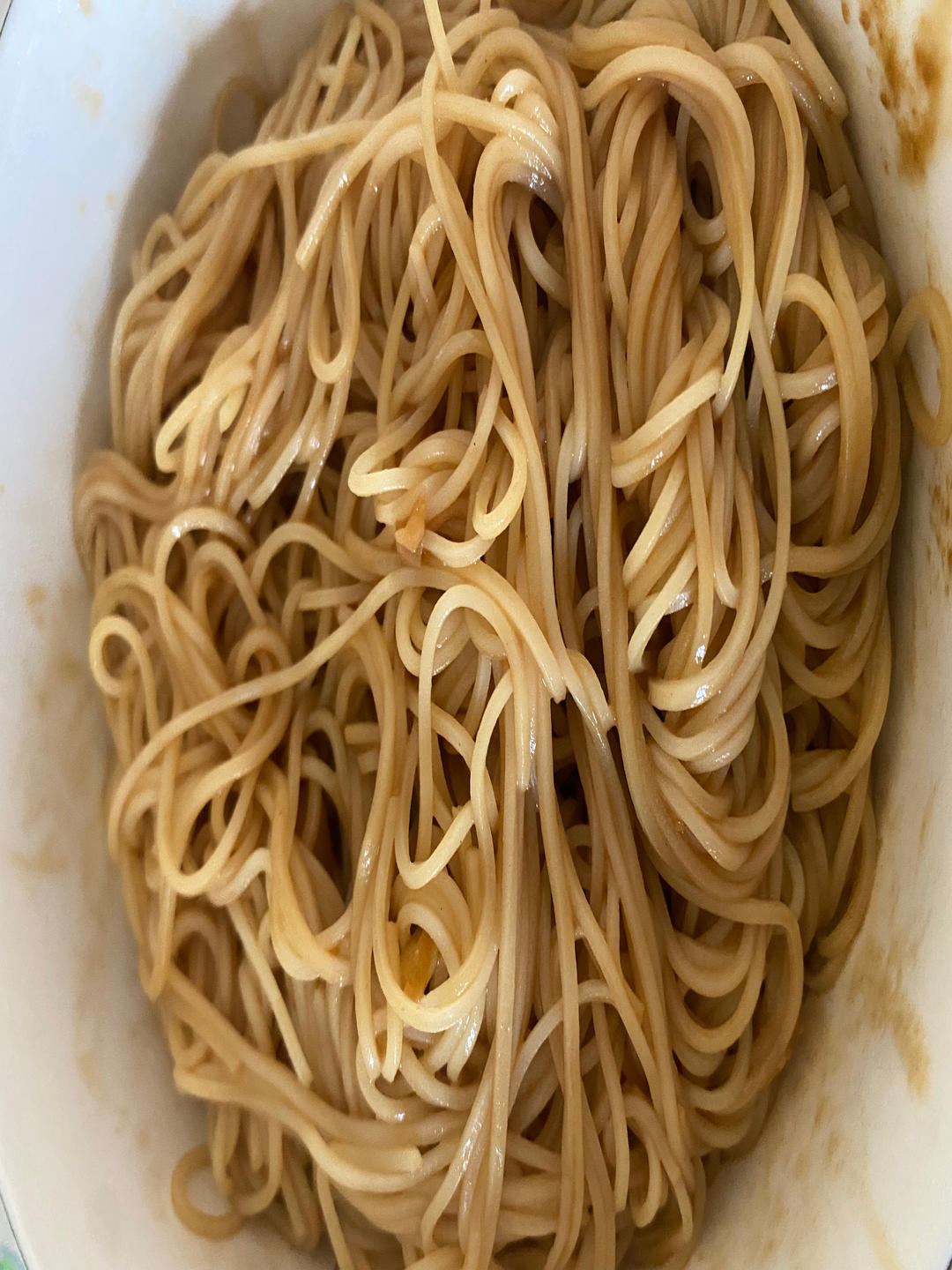 芝麻酱拌面（超快手超简单的翻版热干面）