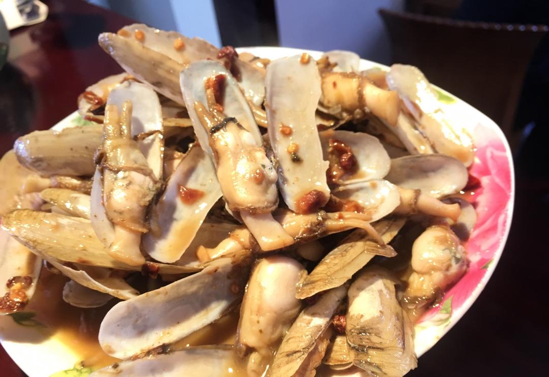 黄酒葱姜炝蛏子—一个妙招，蛏子完整不掉壳鲜嫩又多汁