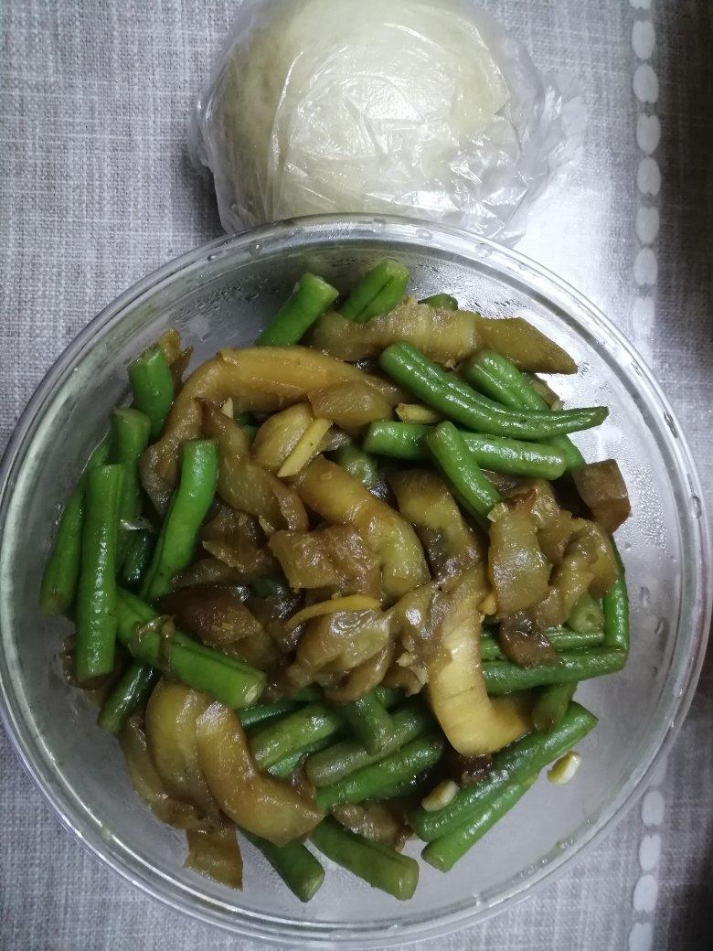 豆角烧茄子