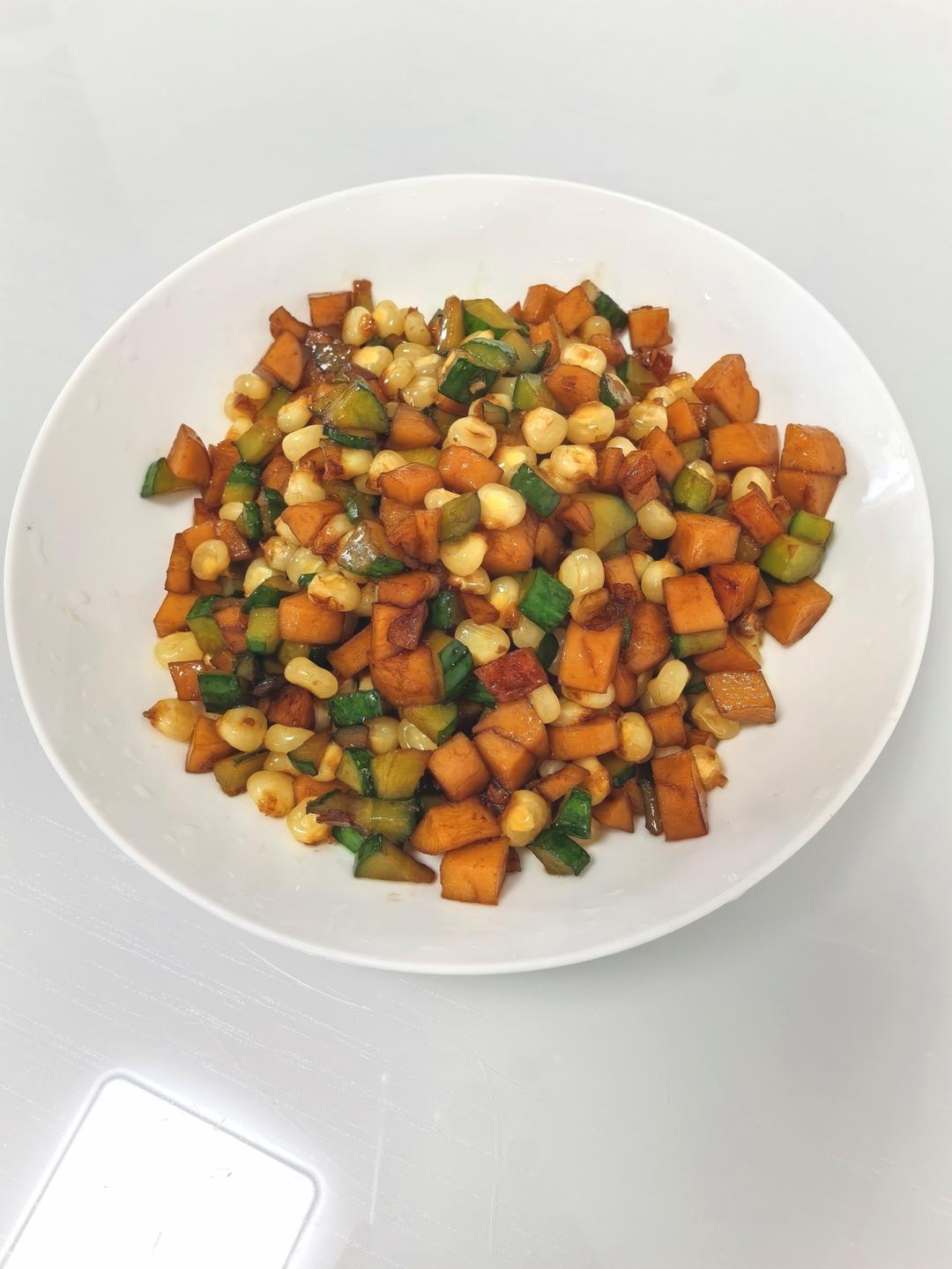 减脂必备💢什锦玉米粒｜轻食素菜