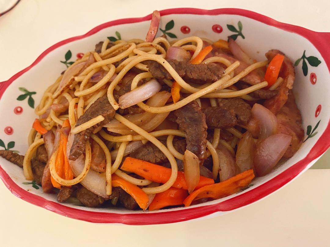 比餐厅好吃的黑椒牛柳意面🍝零失败简单教程