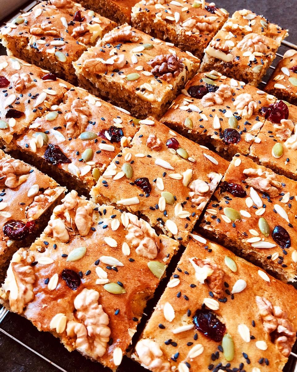 香蕉核桃蛋糕（低油少糖健康版）