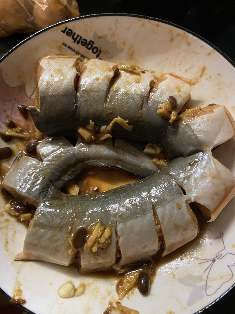鼓汁蒸白鳝鱼
