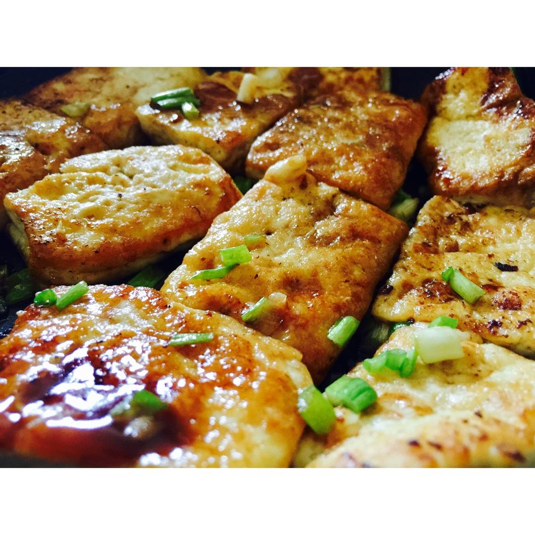 蚝油煎豆腐