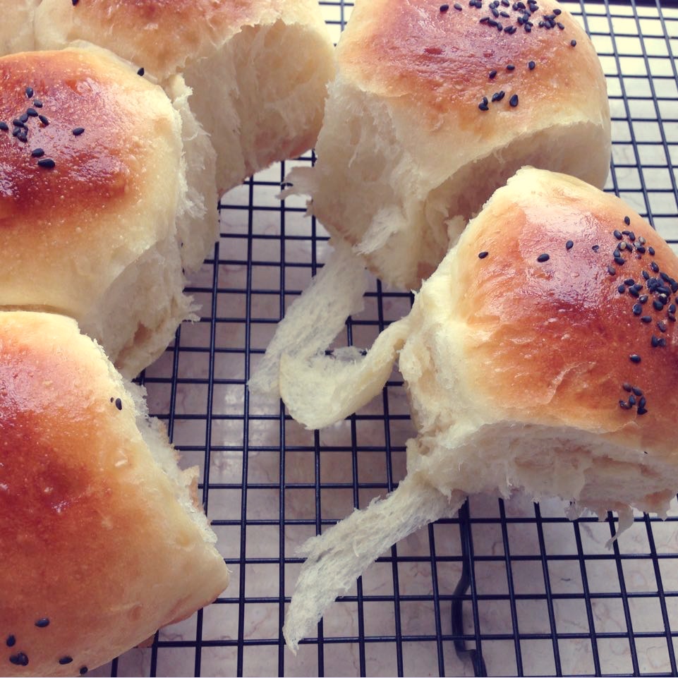 牛奶红豆小餐包