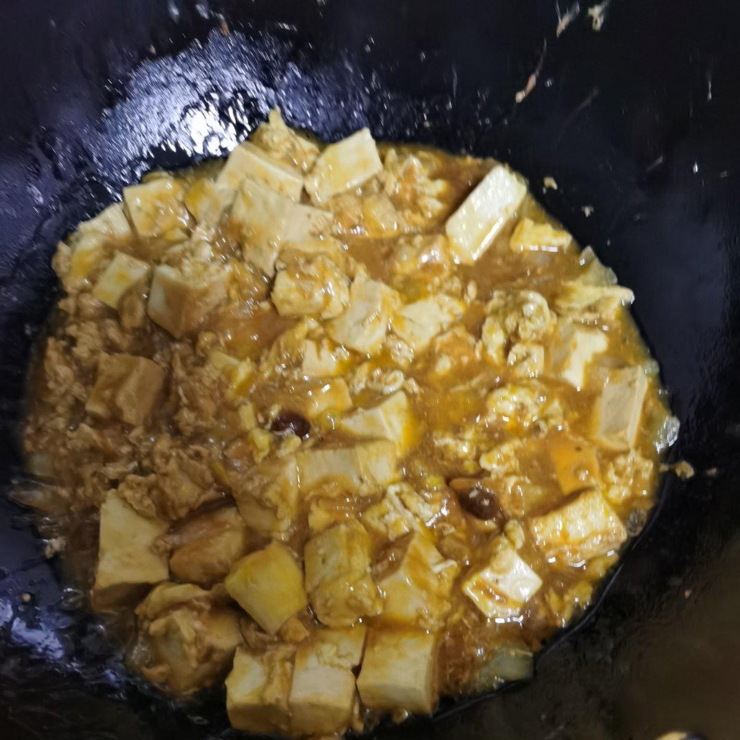 鸡蛋焖豆腐