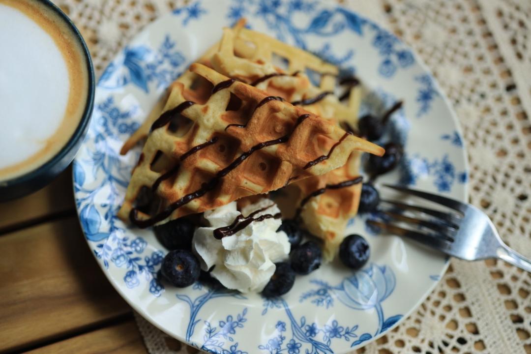 解密配方 | 咖啡店热卖外脆里软华夫饼🧇
