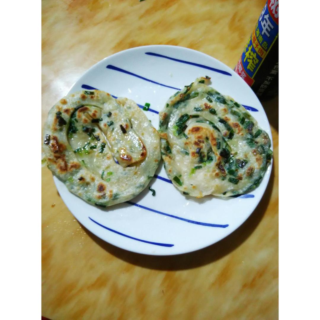 自制葱油饼