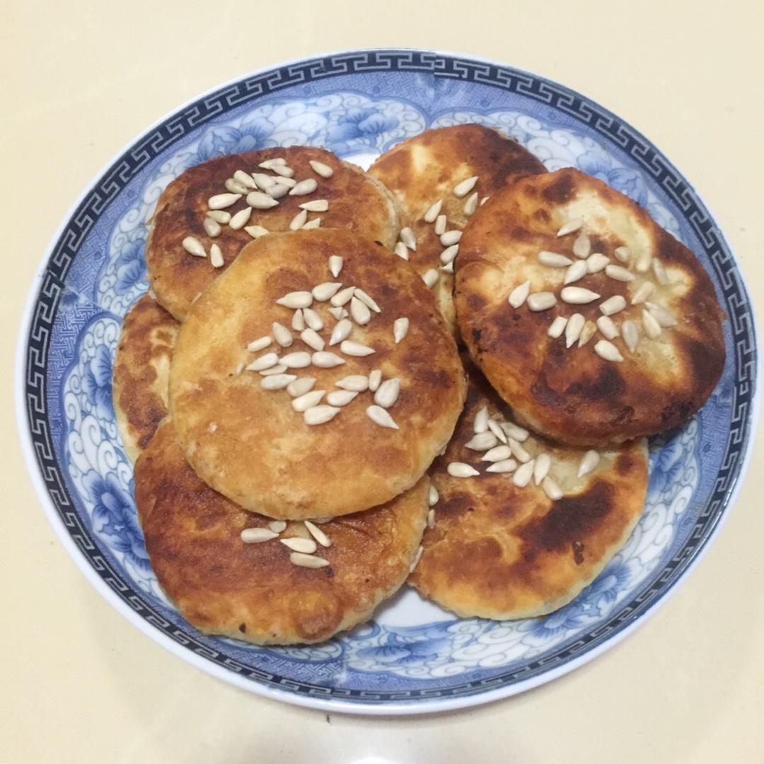 发面油酥小糖饼